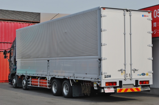 【395】日野プロフィア　低床　アルミウイング　ハイルーフ　リアエアサス