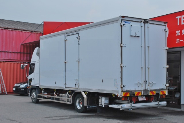 【435】日野レンジャー　冷凍バン　格納ゲート　リヤエアサス