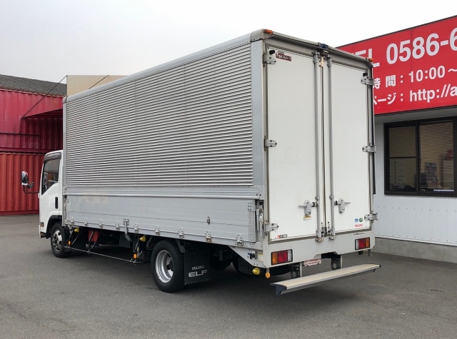 【318】いすゞ　エルフ　アルミウイング　超ロング　ワンオーナー
