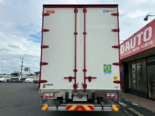 日野：17プロフィア：ハイルーフ：ウィング：メッキ多数：格納パワーゲート