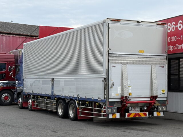 日野：プロフィア：ハイルーフ：ウィング：跳上ゲート：ステンレス多数