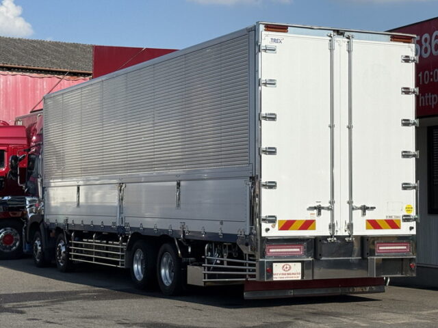 日野：17プロフィア：ハイルーフ：ウィング：メッキ多数：ステンレス多数：リア門口ステンレス