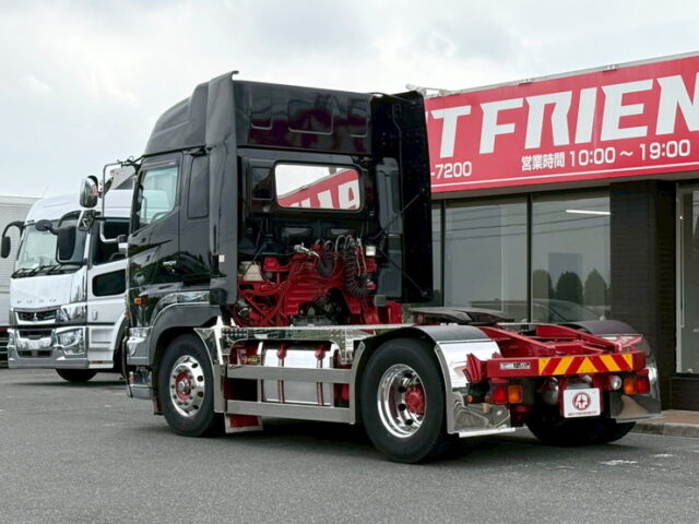 日野：プロフィア：ハイルーフ：トレーラーヘッド：総輪エアサス：架装多数