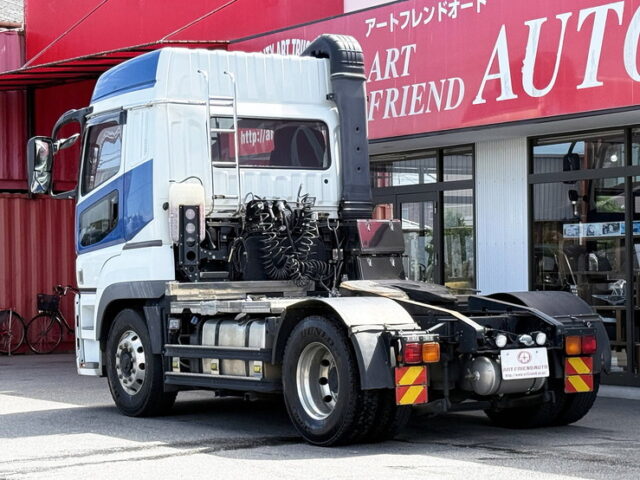 17スーパーグレート：ハイルーフ：トレーラーヘッド：ブタ鼻付：第5輪荷重11.500㎏