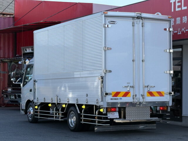 日野：デュトロ：ウィング：ワイドロング：180馬力：ステンレス多数：2.950㎏積