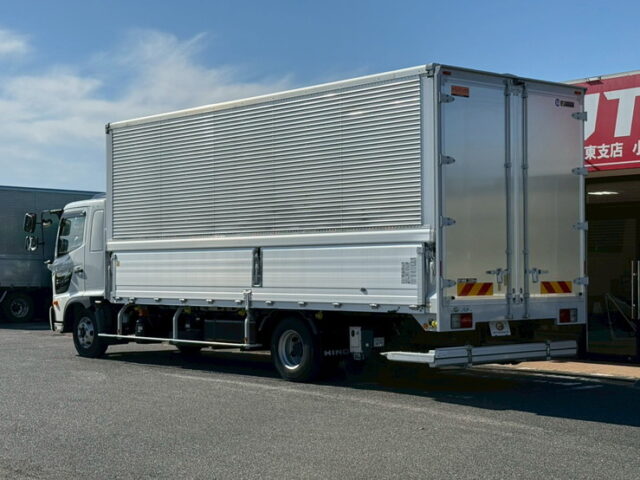 日野：17レンジャー：ウィング：6200ワイド：エアサス：格納ゲート