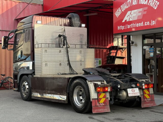 17スーパーグレート：ハイルーフ：トレーラーヘッド：ブタ鼻：第5輪荷重11.500㎏