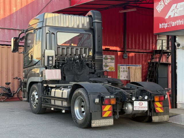 17スーパーグレート：ハイルーフ：トレーラーヘッド：アルミホイール：第5輪荷重11.500㎏