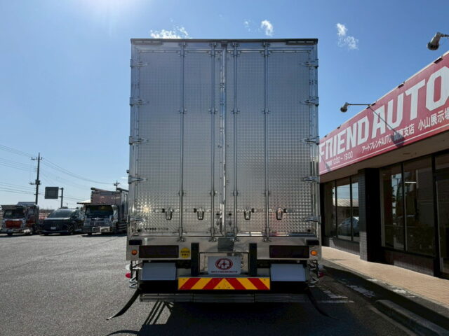 日野:プロフィア:ハイルーフ:冷凍ウィング:架装多数:ボディ枠ステンレス