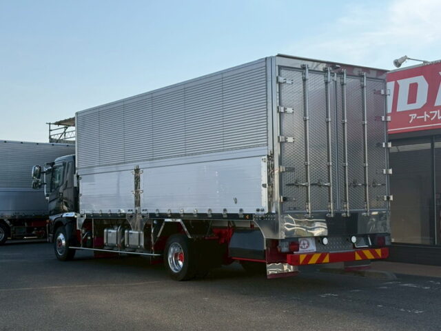 日野：17レンジャー：冷凍ウィング：造りボディ：6700ボデー：セミワイド：TDS40DX