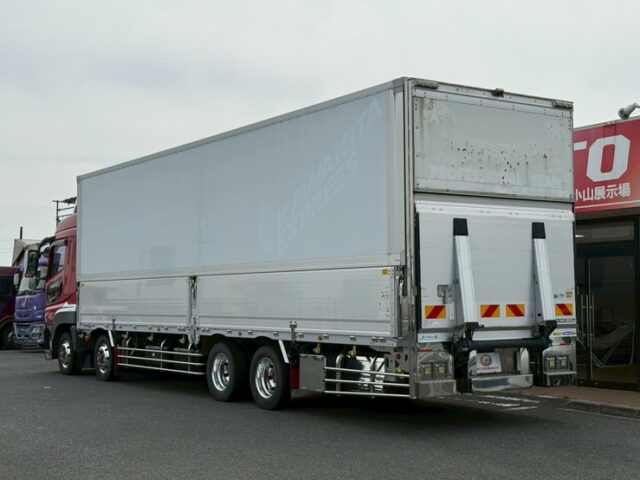 スーパーグレート：ハイルーフ：ウィング：跳上ゲート：アルミホイール：床鉄