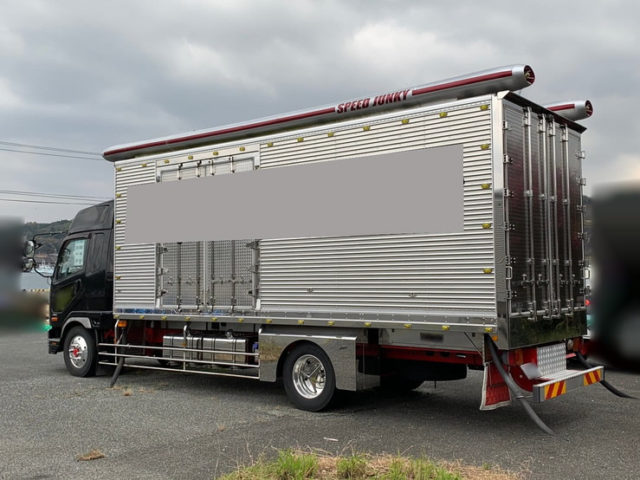 【745】H24　ふそう　ファイター　冷凍バン　造りボディ　