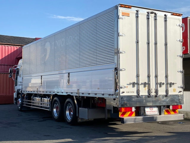 【746】H24　いすゞ　ギガ　ウィング　10輪　7速　床鉄板