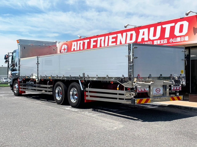 【641】日野　グラプロ　高床　造り　平ボデーアルミブロック　エアサス　7速