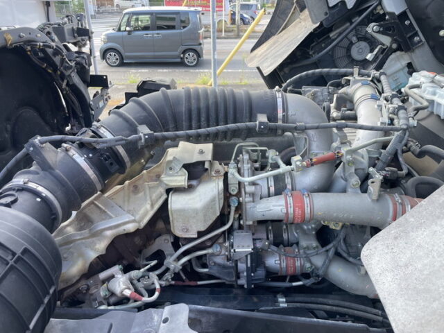 日野：17プロフィア：ダンプ：53×22：自重計：リアゲートエアーロック