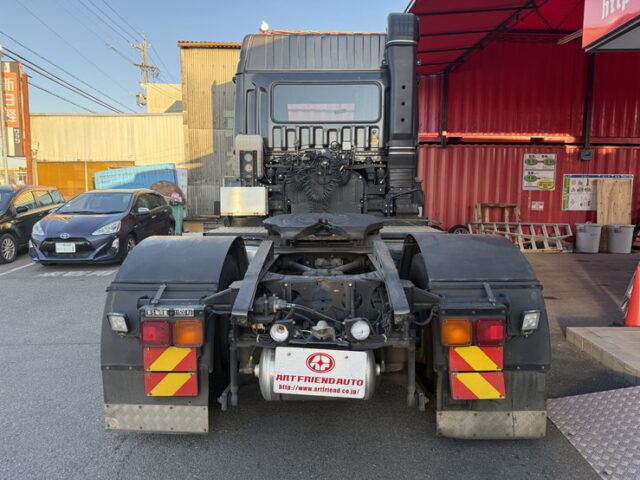 17スーパーグレート：ハイルーフ：トレーラーヘッド：アルミホイール：第5輪荷重11.500㎏