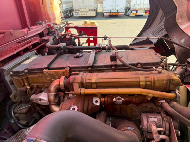 17スーパーグレート:ハイルーフ:ウィング:メッキ多数:アルミホイール:格納ゲート