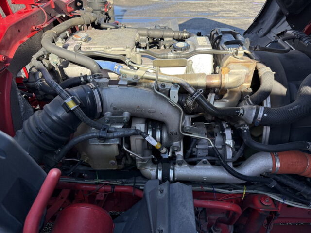 日野：レンジャープロ：ウィング：ボディ枠ステンレス：90アオリ：240馬力：エアサス