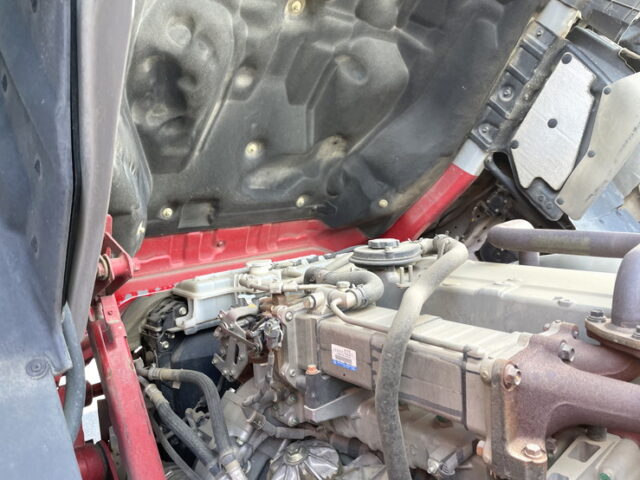 日野：17プロフィア：ダンプ：ハイルーフ：Ｌゲート：アルミホイール：メッキ多数