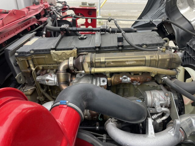 17スーパーグレート　ハイルーフ　ウィング　アルミホイール　格納ゲート付