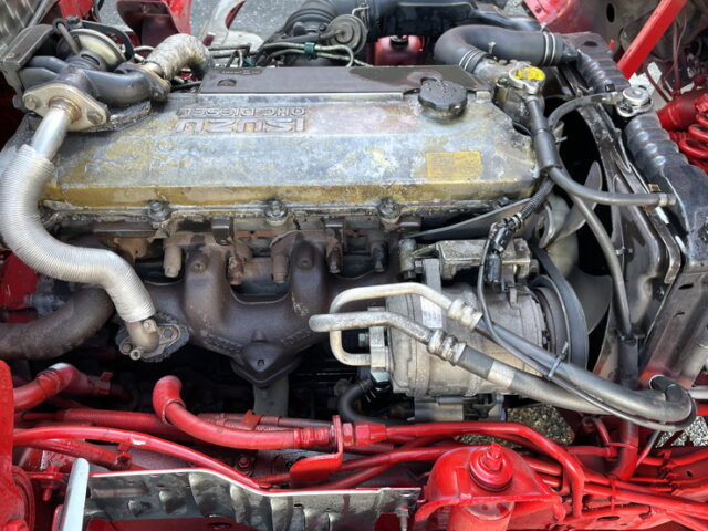 いすゞ：エルフ：造り平ボディ：内装生地張り：5MT：オバＱバンパー：フロントバイザー：架装多数