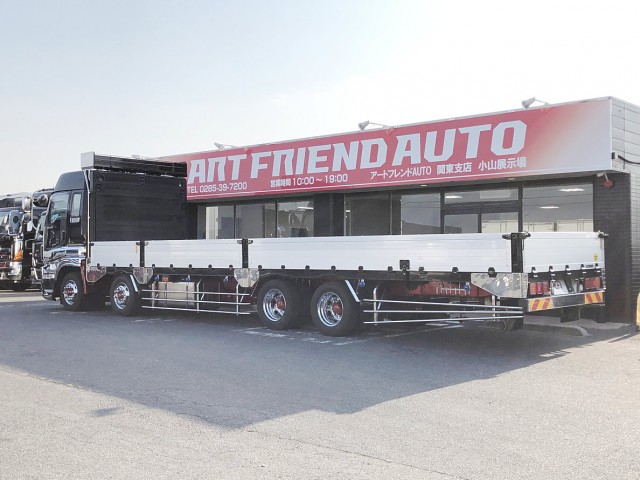 【394】いすゞ　ギガ　ハイルーフ　平ボデー　エアサス