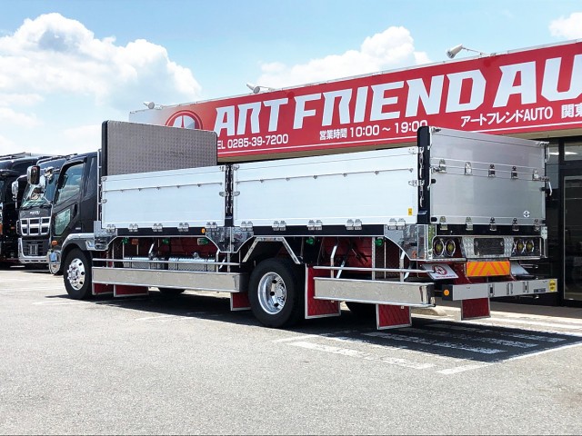 【405】ふそう　ファイター　増トン　平ボデー　ステンレス多数