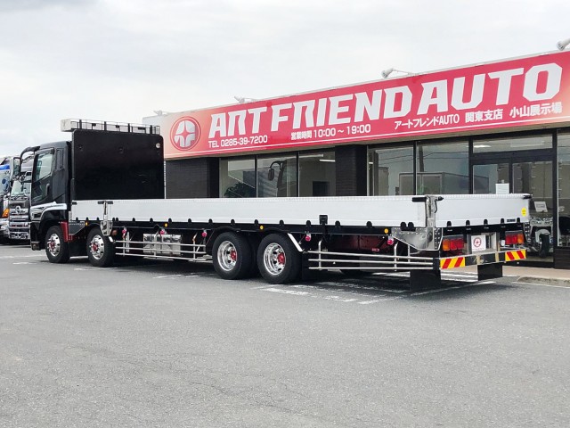 【419】ふそう　スーパーグレート　平アルミブロック　総輪エアサス