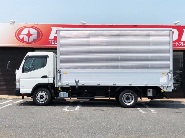 【466】三菱ふそうキャンター　アルミウイング　跳上P/G　ワイドロング