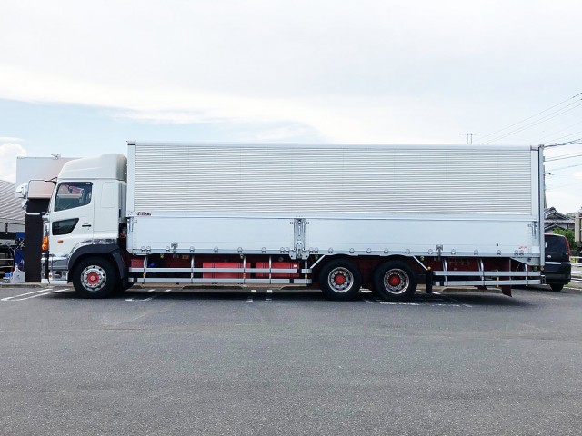 【468】日野　プロフィア　10輪　アルミウイング　ハイルーフ　リヤエアサス