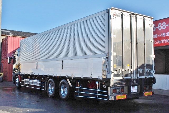 【151】三菱ふそうスーパーグレート　中低床　アルミウイング　ハイルーフ　総輪エアサス