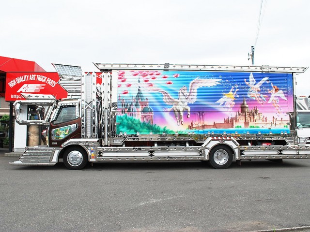 ★【500】三菱ふそう　ファイター　デコトラ