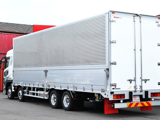 【476】プロライングレード　スーパーグレート　ウィング　登録済未使用車　ハイルーフ