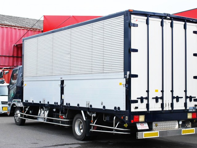 【521】三菱ふそう　ファイター　ワイド　アルミウイング　カスタム