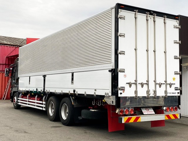 【537】ふそう　スーパーグレート　冷凍ウィング　サブエンジン　スタンバイ　木床