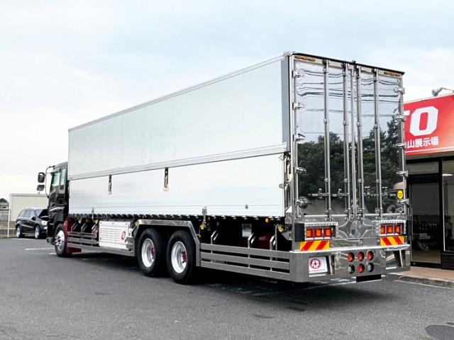 ★【551】いすゞ　ギガ　冷凍ウィング　サブエンジン　ジョロダー4列　キーストン