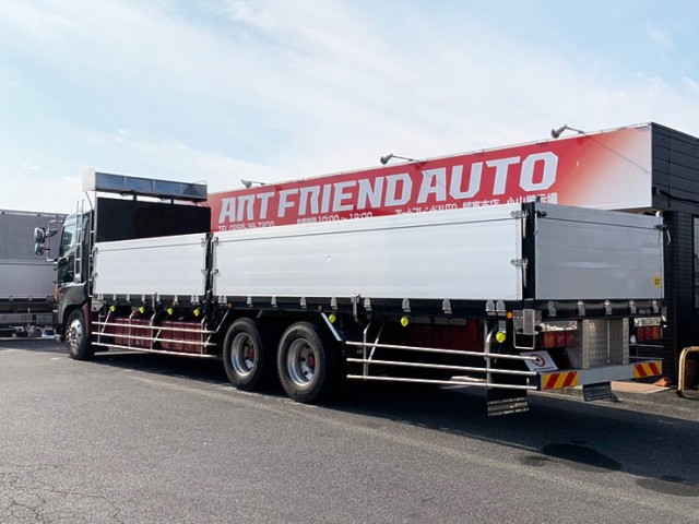 【563】日野　グラプロ　10輪　平ボディ　後輪エアサス