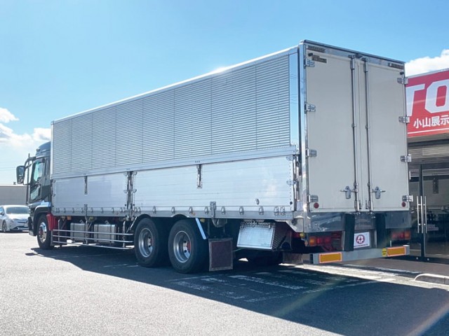 【568】ふそう　スーパーグレート　冷凍ウィング　キーストン床　サブエンジン