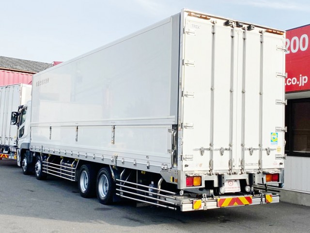 【570】ふそう　スーパーグレート　冷凍ウィング　格納ゲート付　ジョロダー4列　-13℃確認