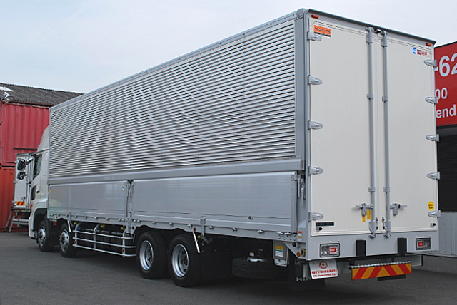 【201】日野　新型プロフィア　低床　アルミウイング　ハイルーフ