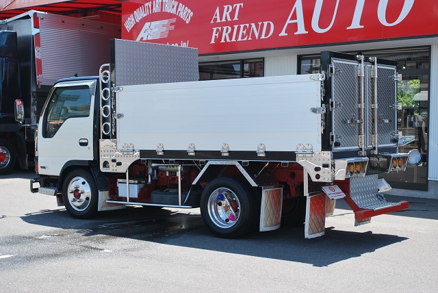 【224】いすゞ　エルフ　平ボデー　カスタム多数　造りボデー