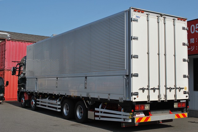 【204】三菱ふそうスーパーグレート　低床　アルミウイング　ハイルーフ　総輪エアサス