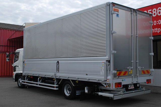 【256】日野レンジャー　ワイド　冷凍ウイング　格納ゲート付　リヤエアサス