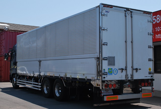 【255】三菱スーパーグレート　中低床　アルミウイング　ハイルーフ　リヤエアサス