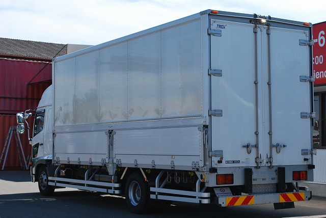 【280】日野レンジャープロ　セミワイド　アルミウイング　ハイルーフ　リヤエアサス