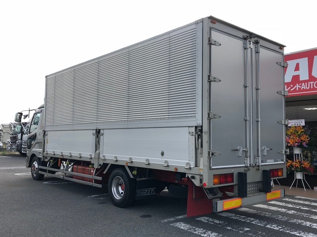 【286】三菱ふそうファイター　セミワイド　アルミウイング　リアエアサス