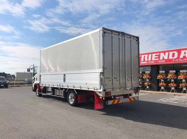 【293】いすゞ　フォワード　フルワイド　アルミウイング　