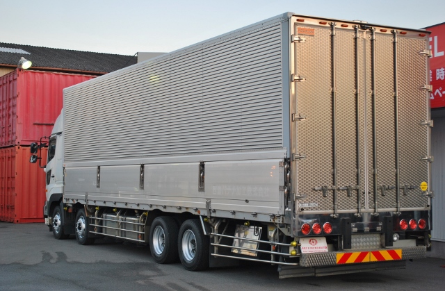 【333】日野プロフィア　低床　冷凍ウイング　ハイルーフ　総輪エアサス