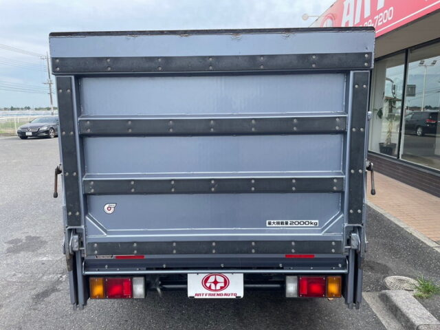 H29 エルフ　Wキャブ　平ボデー　垂直ゲート
