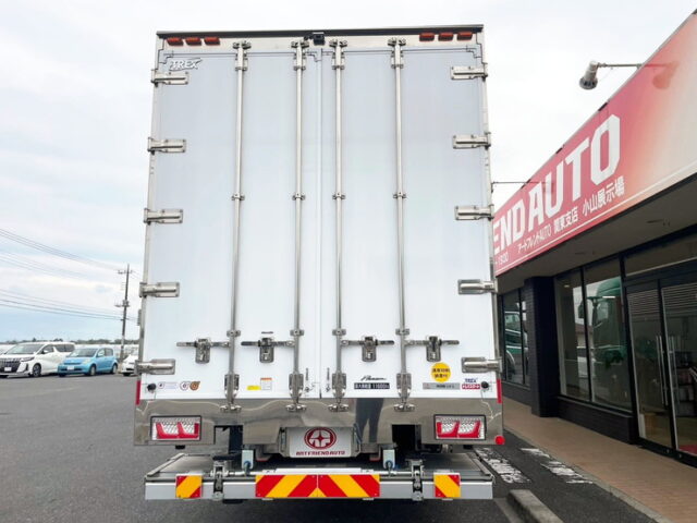 17スーパーグレート　ハイルーフ　冷凍ウィング　90アオリ　格納ゲート付　サブエンジン